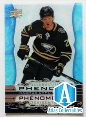 2020-21 UD Tim Horton's Clear Cut Phenoms #CC-12 Rasmus Dahlin Sabres